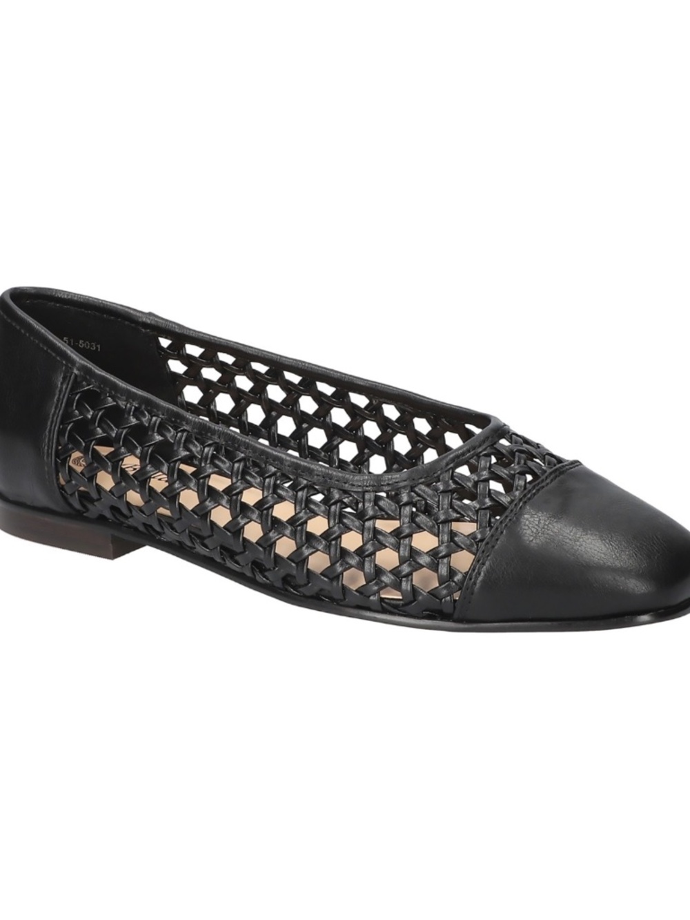 Bella Vita Women's Beloved Square Toe Flats - Black